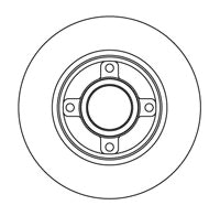 NF PARTS Тормозной диск 201939NF